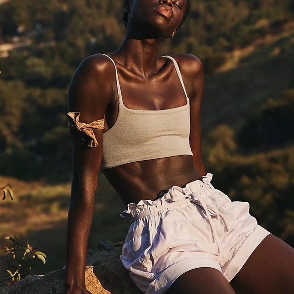 Free People Other - Free People Tighten Up Mini Bra in Heather Grey
